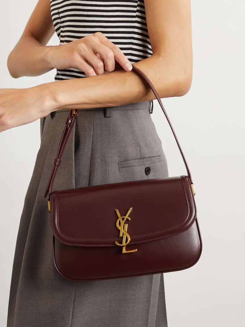 Saint Laurent Solferino Small Leather Shoulder Bag | Thumbnail 2 Saint Laurent Solferino Small Leather Shoulder Bag | Thumbnail 2