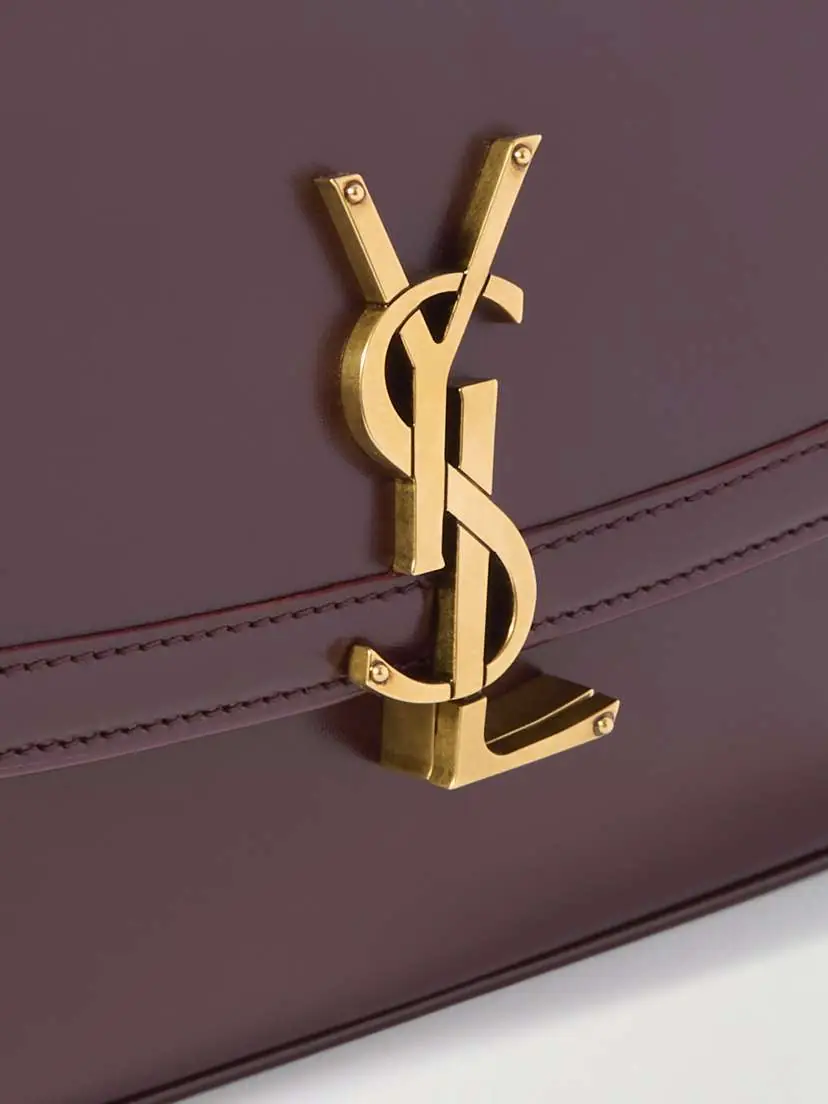 Saint Laurent Solferino Small Leather Shoulder Bag | Thumbnail 4 Saint Laurent Solferino Small Leather Shoulder Bag | Thumbnail 4