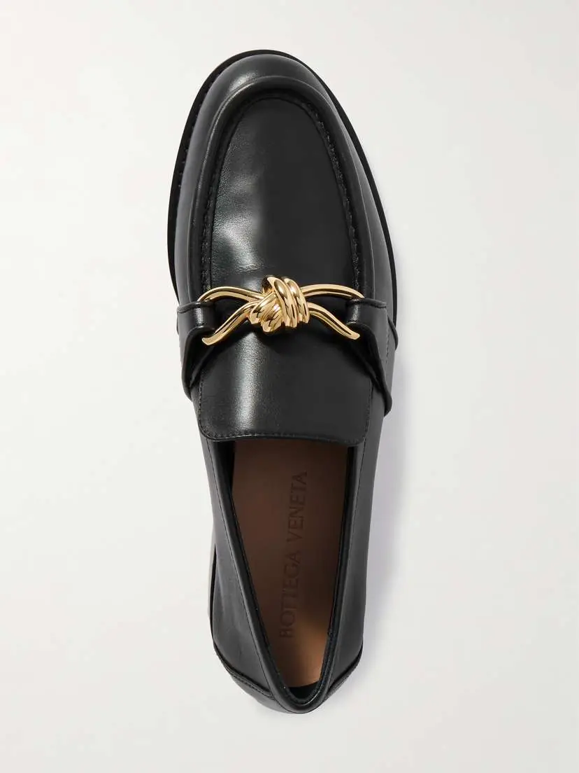 Bottega Veneta Astaire Embellished Leather Loafers | Thumbnail 5 Bottega Veneta Astaire Embellished Leather Loafers | Thumbnail 5