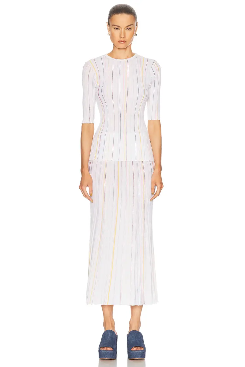 Gabriela Hearst Fitz Short Sleeve Top | Thumbnail 4