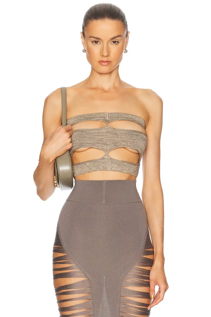 Rick Owens Tanja Bandeau Top