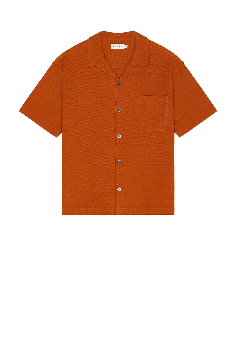 Frame Jacquard Relaxed Shirt | Thumbnail 3 Frame Jacquard Relaxed Shirt | Thumbnail 3