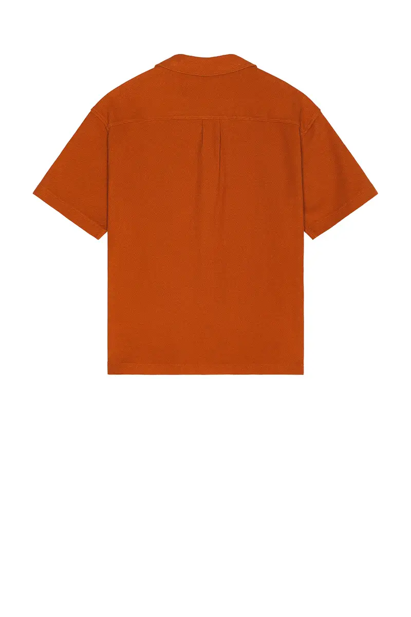 Frame Jacquard Relaxed Shirt | Thumbnail 4 Frame Jacquard Relaxed Shirt | Thumbnail 4