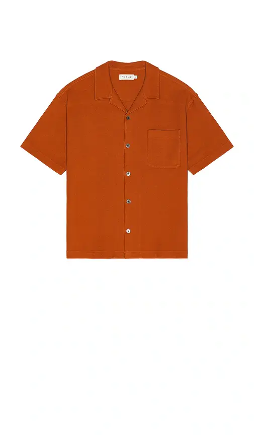Frame Jacquard Relaxed Shirt