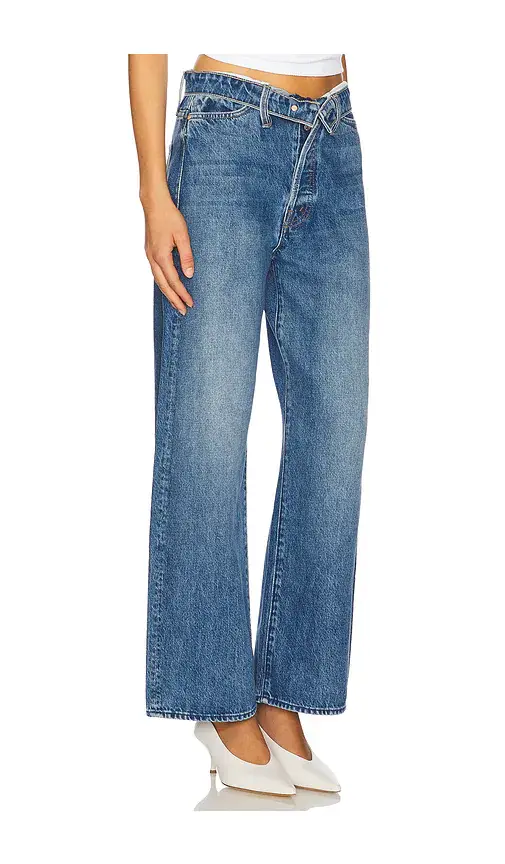 Mother The Fold Over Dodger Ankle Jeans | Thumbnail 2