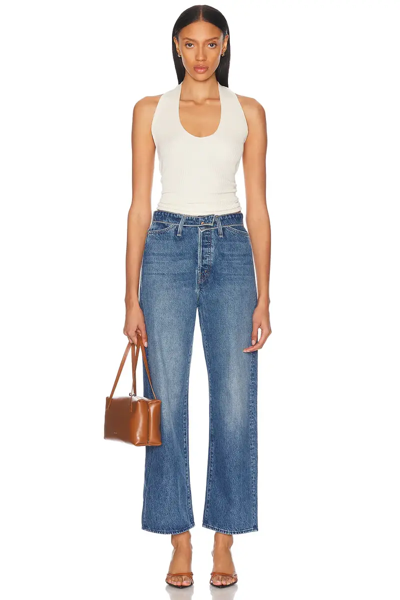 Mother The Fold Over Dodger Ankle Jeans | Thumbnail 7