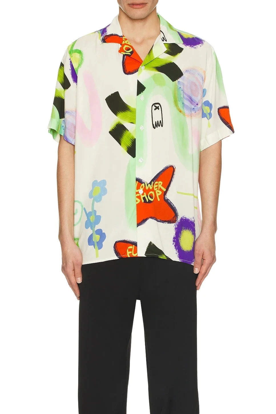 OAS Flower Shop Viscose Shirt