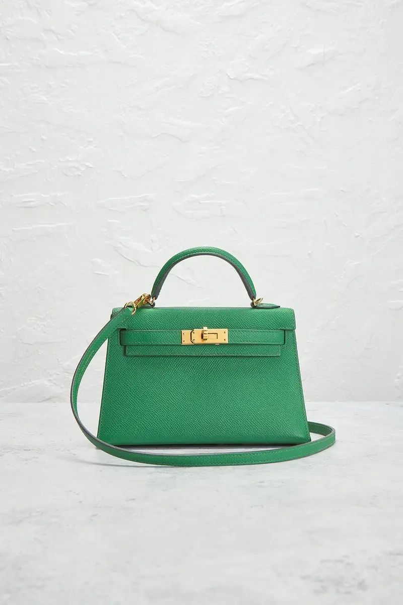 HERMÈS Hermes Epsom Kelly 20 Handbag | Thumbnail 2 HERMÈS Hermes Epsom Kelly 20 Handbag | Thumbnail 2