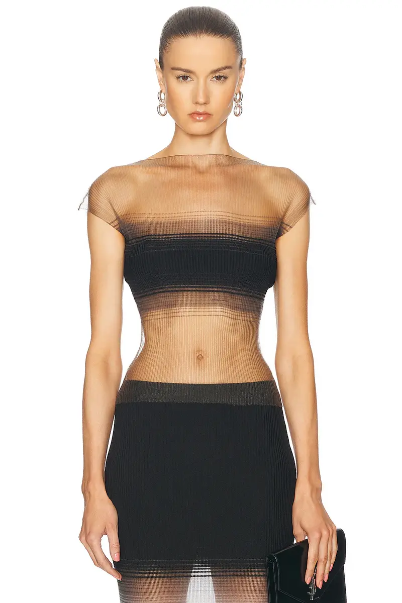Grace Ling Evanescent Censor Top | Image 1 Grace Ling Evanescent Censor Top | Image 1