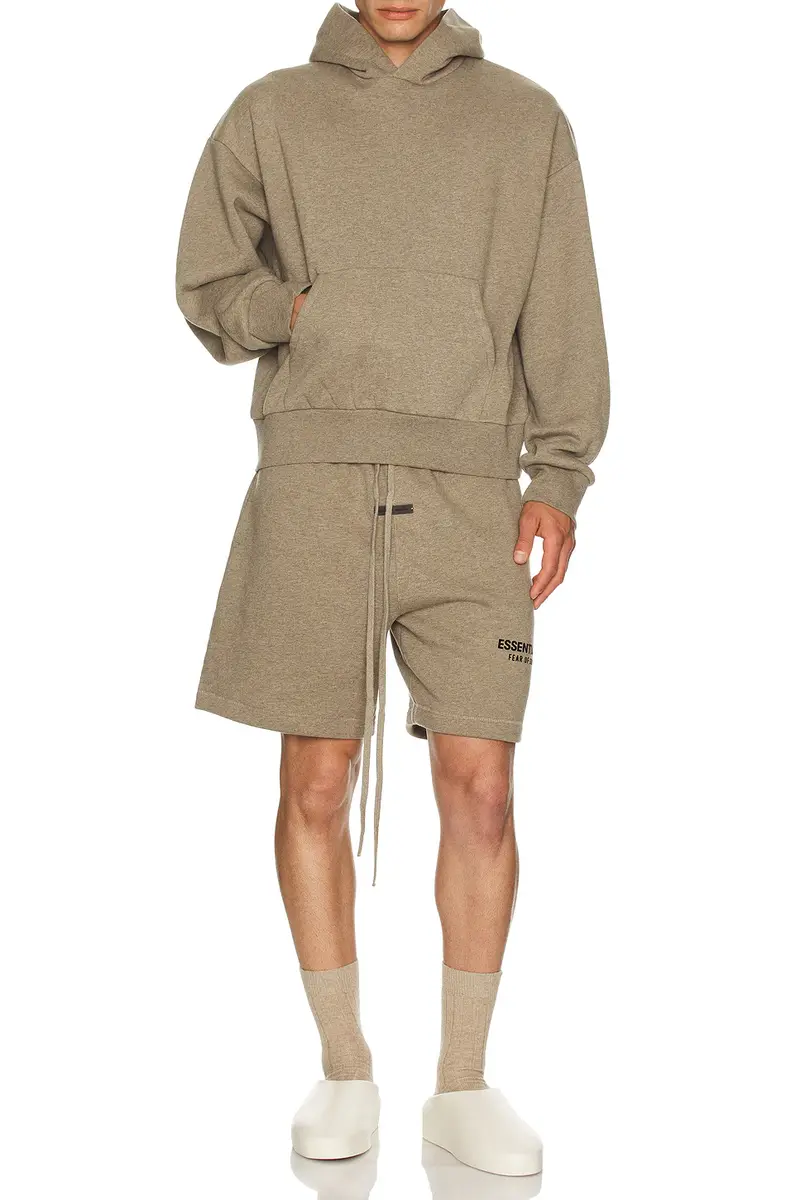Fear of God ESSENTIALS Soccer Fleece Shorts | Thumbnail 4