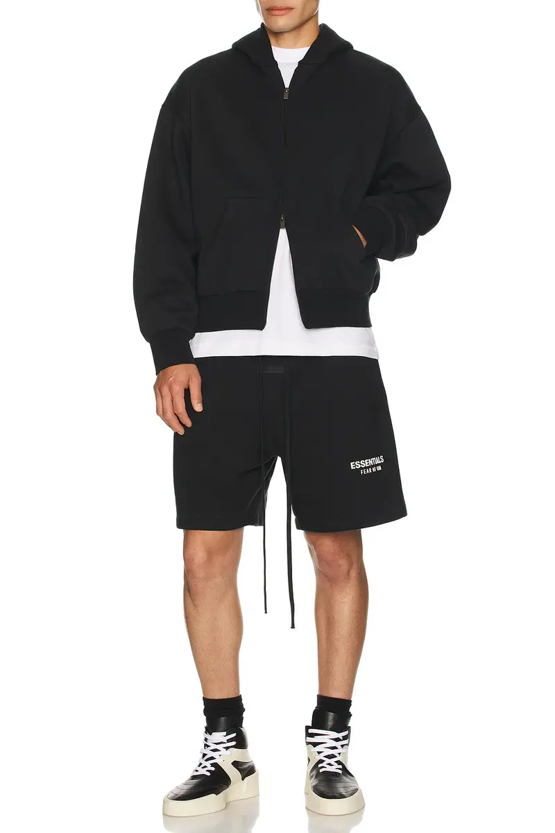 Fear of God Essentials Soccer Fleece Shorts | Thumbnail 4 Fear of God Essentials Soccer Fleece Shorts | Thumbnail 4