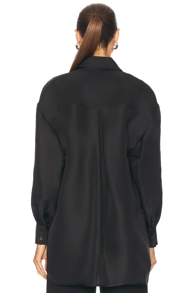 Carolina Herrera Oversized Button Down Top | Thumbnail 3 Carolina Herrera Oversized Button Down Top | Thumbnail 3