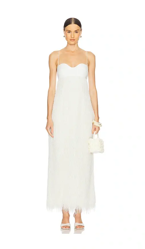 CLEA Selene Fringe Longline Dress | Image 1 CLEA Selene Fringe Longline Dress | Image 1