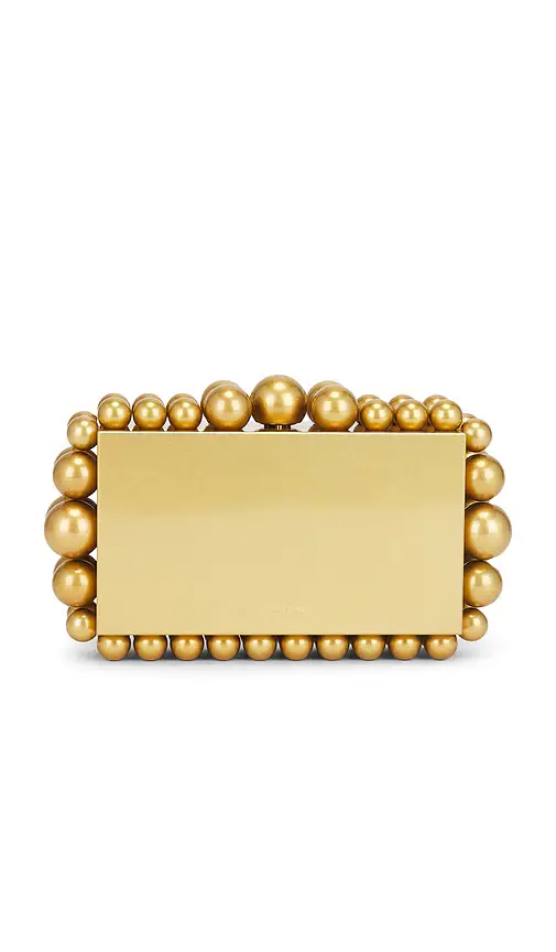 Cult Gaia Eos Metal Clutch