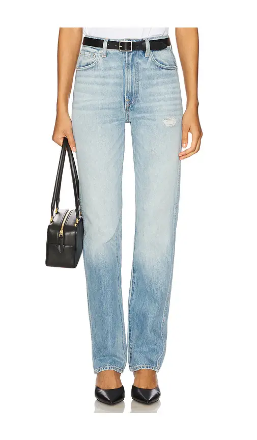 GRLFRND Sara Super High Rise Straight Jeans | Image 1 GRLFRND Sara Super High Rise Straight Jeans | Image 1