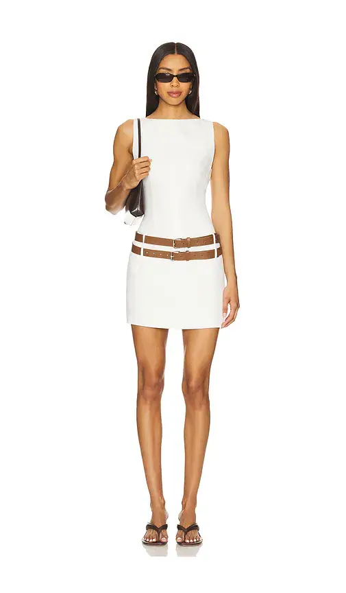 LIONESS x REVOLVE Ethereal Buckle Mini Dress | Image 1 LIONESS x REVOLVE Ethereal Buckle Mini Dress | Image 1