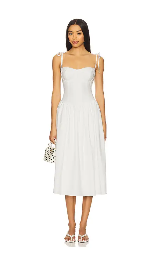 MORE TO COME Theresa Midi Corset Dress | Image 1 MORE TO COME Theresa Midi Corset Dress | Image 1