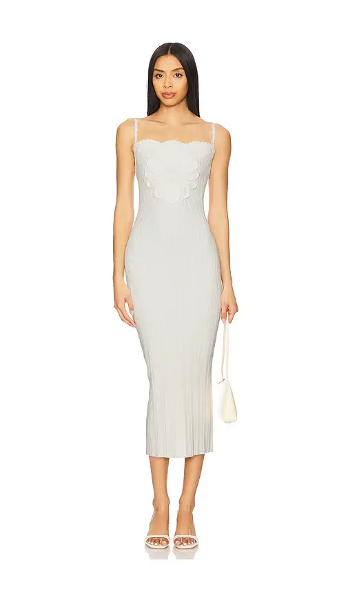 LPA Amara Midi Knit Dress