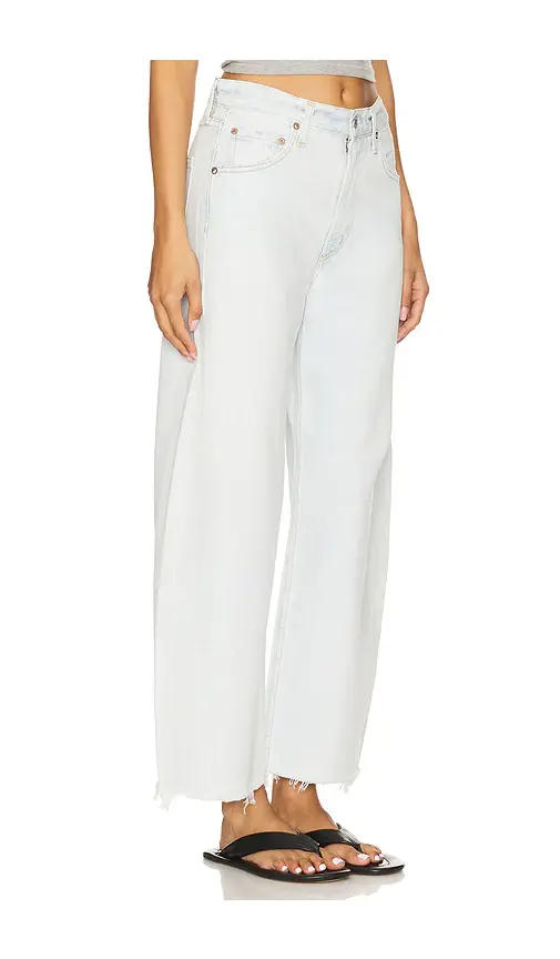 AGOLDE Low Curve Fray Jeans | Thumbnail 2 AGOLDE Low Curve Fray Jeans | Thumbnail 2
