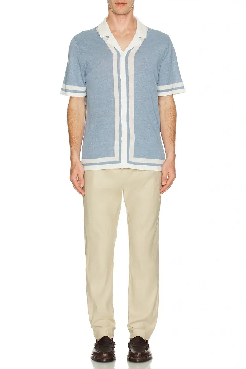 Onia Stretch Linen Pull-On Pant | Thumbnail 3 Onia Stretch Linen Pull-On Pant | Thumbnail 3