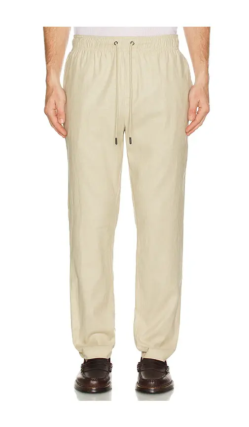 Onia Stretch Linen Pull-On Pant | Thumbnail 6 Onia Stretch Linen Pull-On Pant | Thumbnail 6