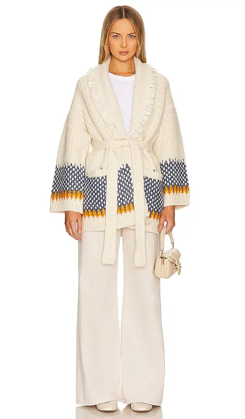 Tularosa Malena Chunky Fairisle Cardigan | Thumbnail 2