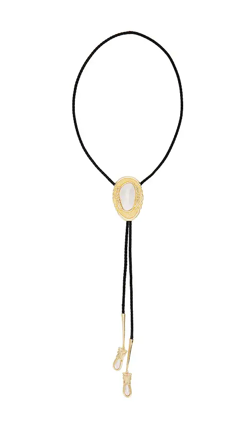 petit moments Dolly Bolo Tie Necklace