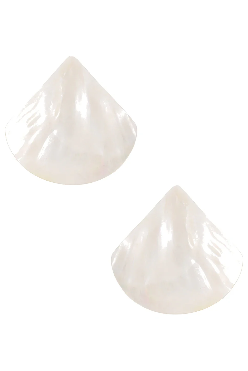 Ettika Mother Of Pearl Statement Stud Earrings
