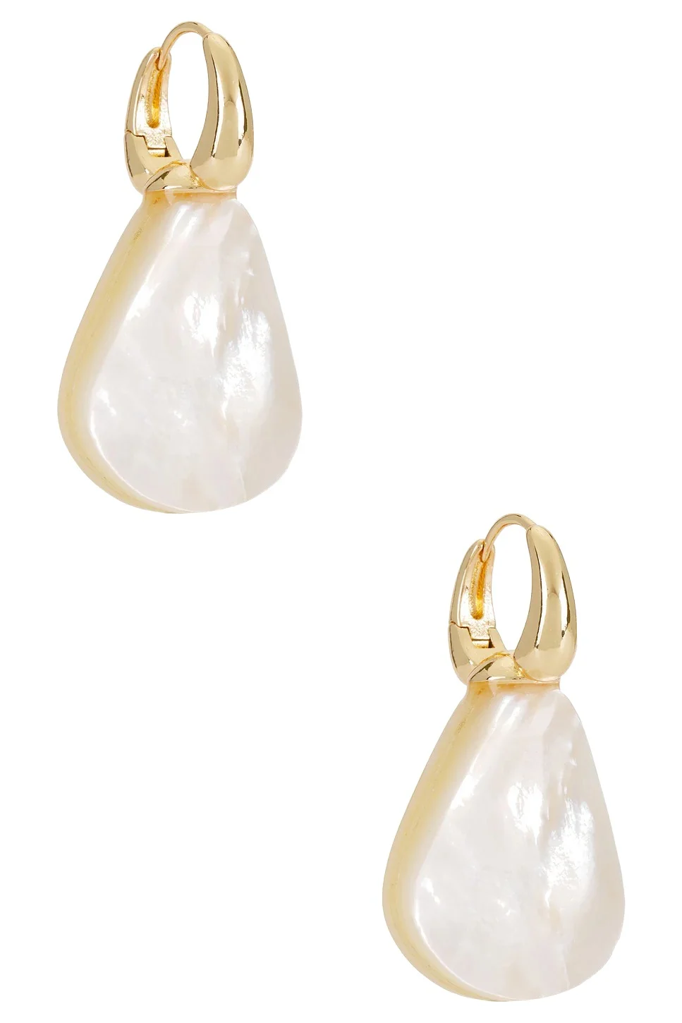 Ettika Mother Of Pearl Drop Earrings