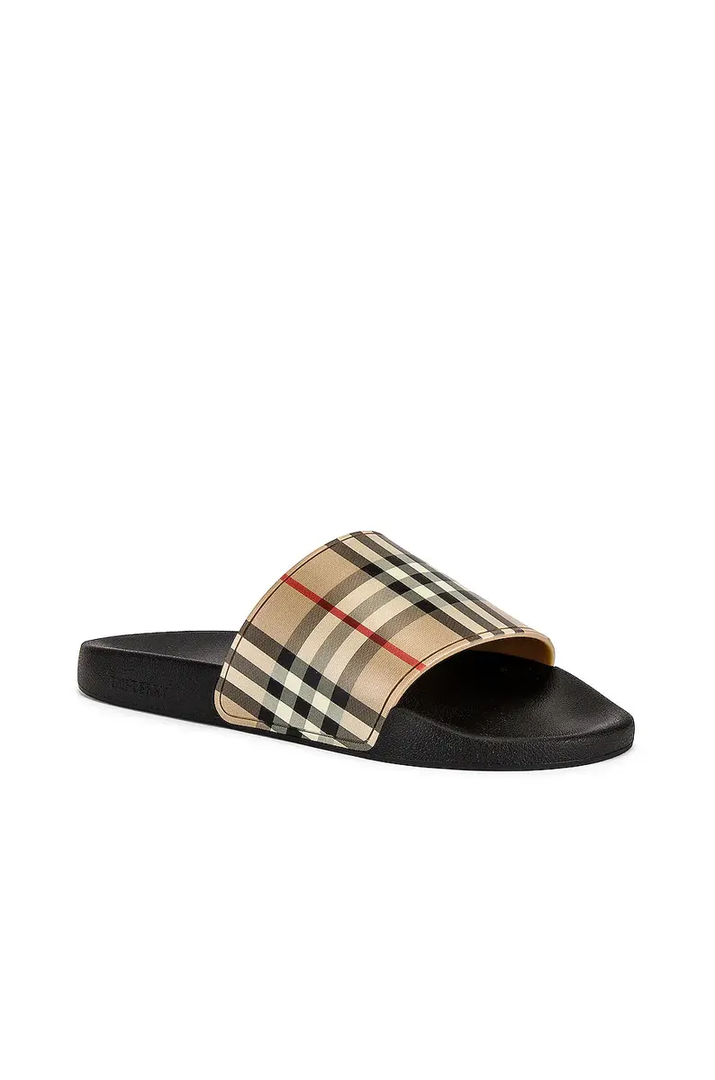 Burberry Furley M Check Slide | Thumbnail 2 Burberry Furley M Check Slide | Thumbnail 2