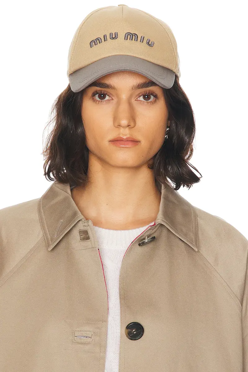 Miu Miu Baseball Hat | Thumbnail 2 Miu Miu Baseball Hat | Thumbnail 2