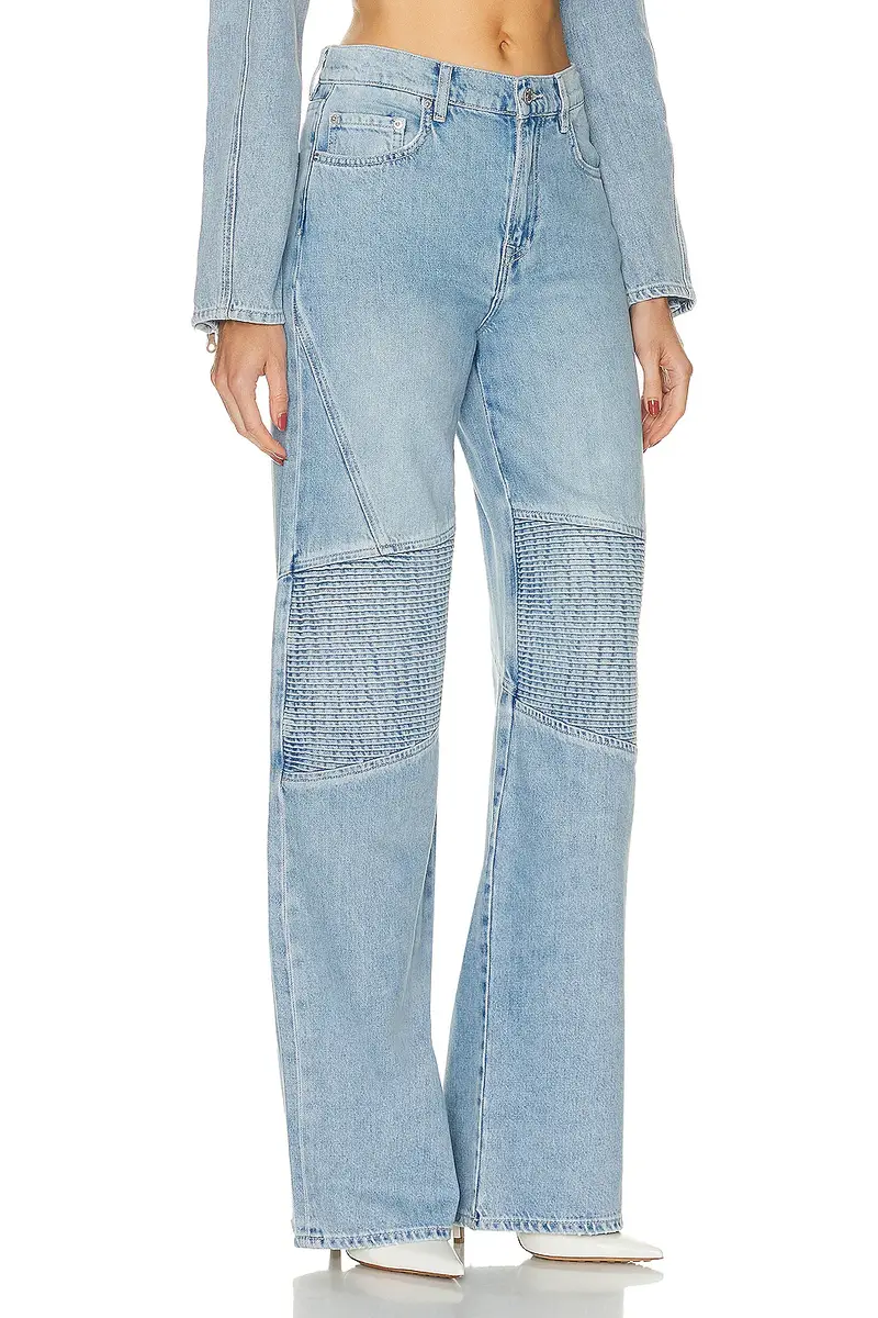GRLFRND Mariah Wide Leg Racer Jean | Thumbnail 2 GRLFRND Mariah Wide Leg Racer Jean | Thumbnail 2