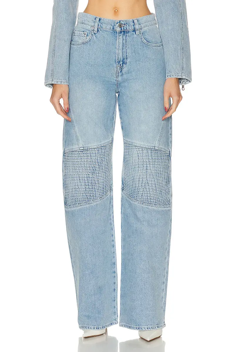 GRLFRND Mariah Wide Leg Racer Jean