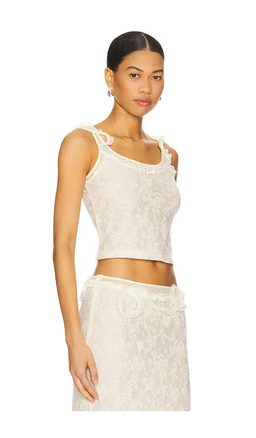 MARRKNULL Lace Layered Top | Thumbnail 2 MARRKNULL Lace Layered Top | Thumbnail 2
