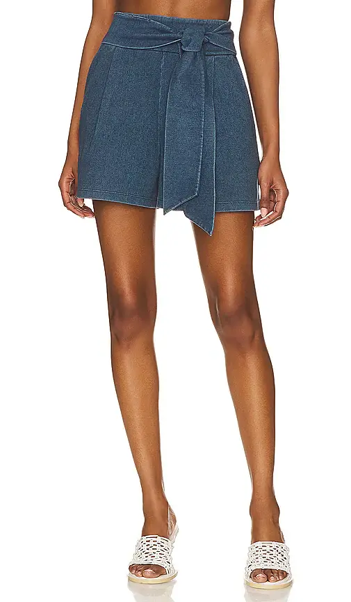susana monaco Stretch Denim Shorts | Image 1 susana monaco Stretch Denim Shorts | Image 1