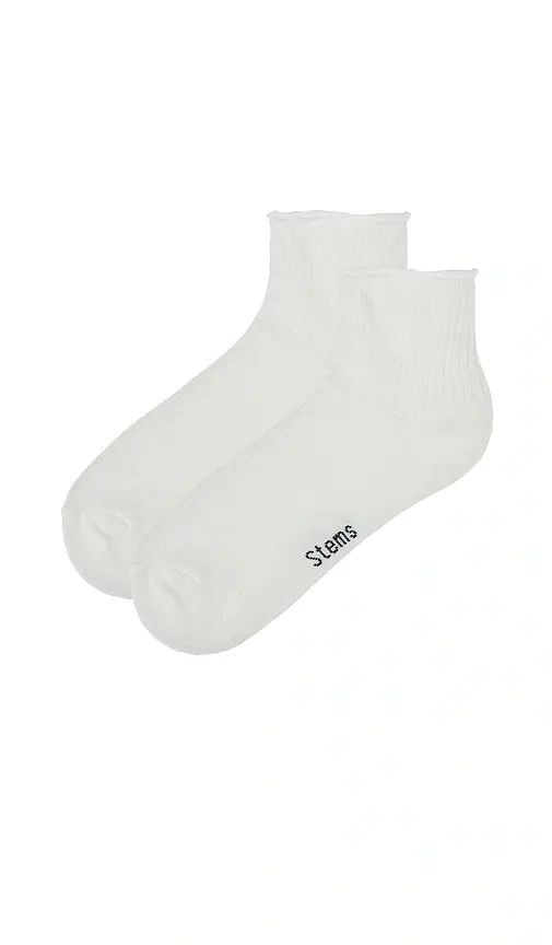 Stems 3 Pack Everyday Classic Ruffle Socks | Thumbnail 2 Stems 3 Pack Everyday Classic Ruffle Socks | Thumbnail 2
