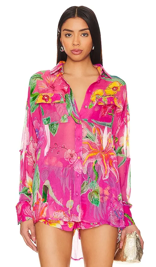ROCOCO SAND Megan Button Up Shirt | Thumbnail 2 ROCOCO SAND Megan Button Up Shirt | Thumbnail 2