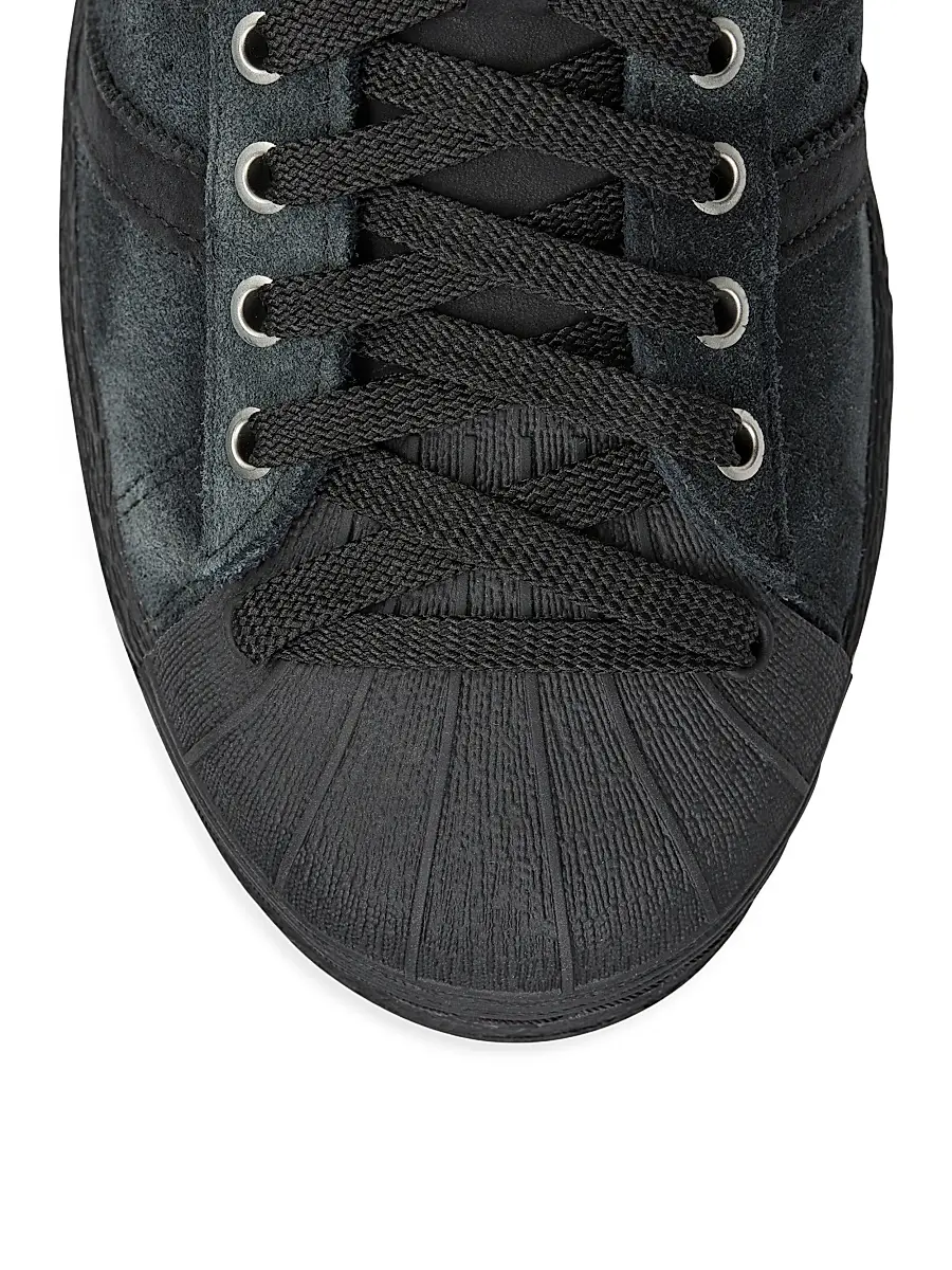 adidas Men's x Song For The Mute Superstar 82 STFM Sneakers - Supplier Black White | Thumbnail 5