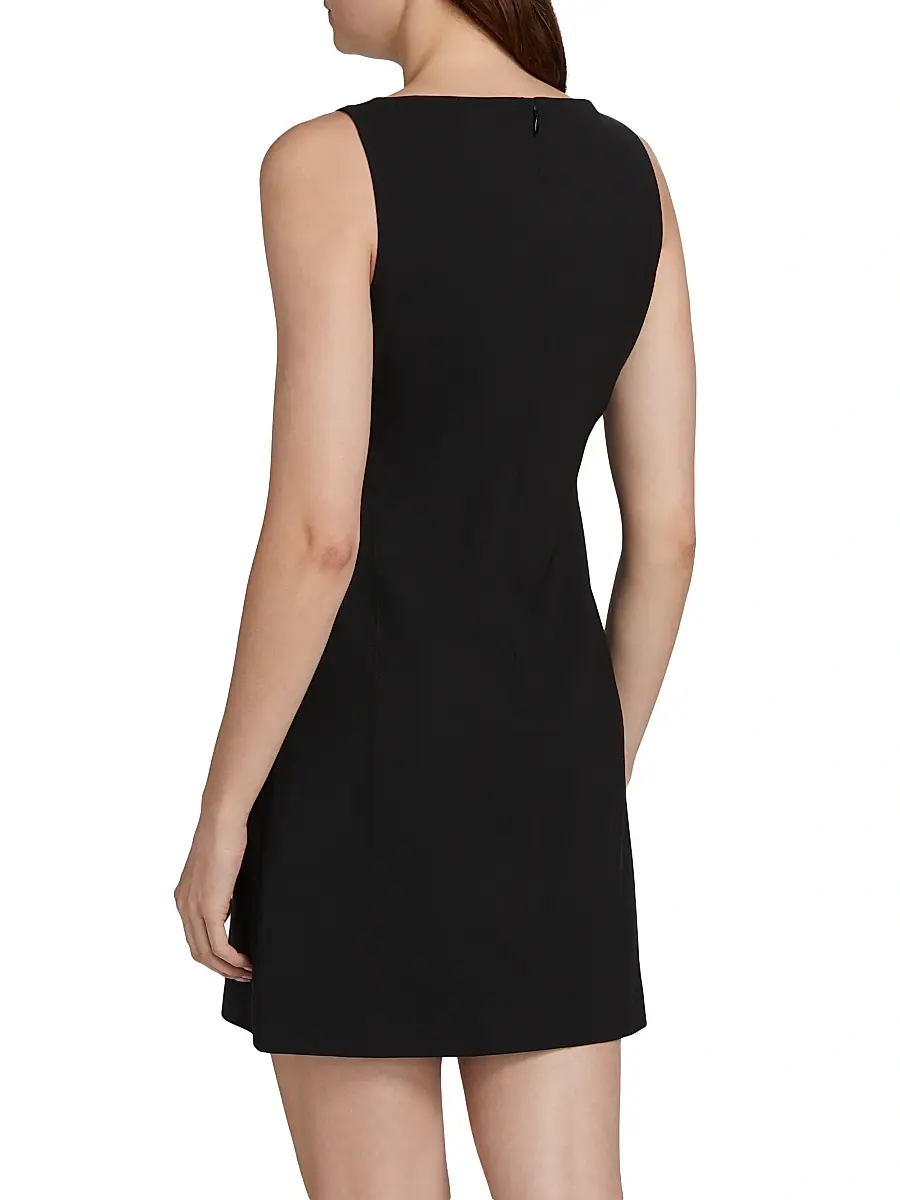 Theory Women's Boatneck Sheath Minidress | Thumbnail 5 Theory Women's Boatneck Sheath Minidress | Thumbnail 5