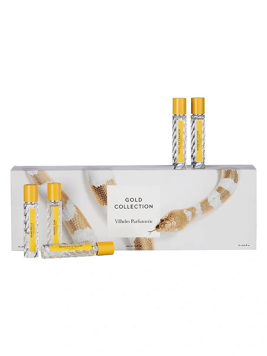 Vilhelm Parfumerie Gold Collection 10-Piece Eau De Parfum Gift Set | Image 1 Vilhelm Parfumerie Gold Collection 10-Piece Eau De Parfum Gift Set | Image 1