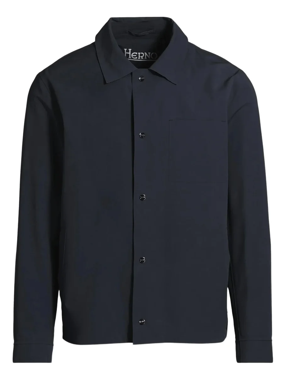 HERNO Men's Lightweight Shirt Jacket