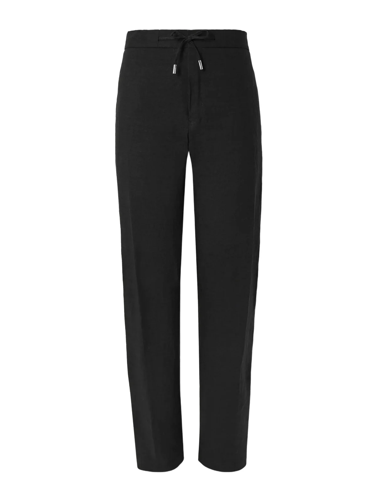 James Straight-Leg Linen Drawstring Trousers - Men