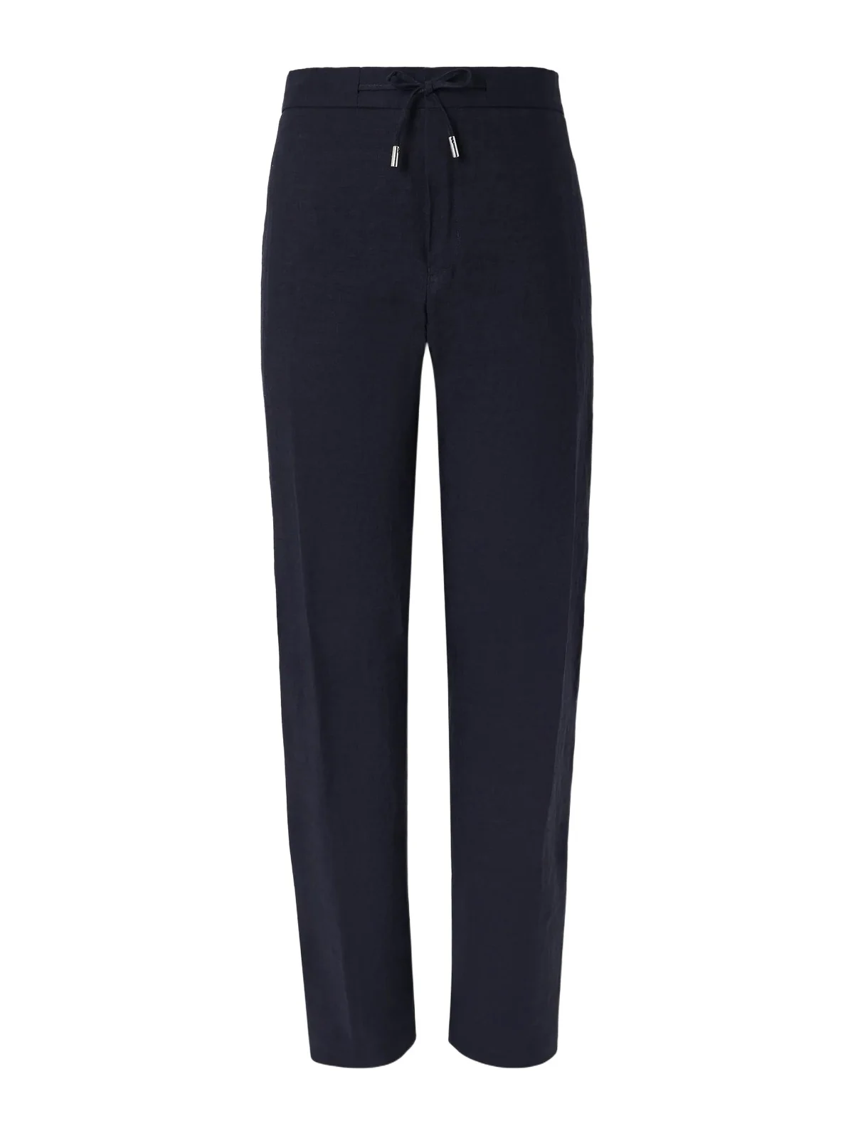 James Straight-Leg Linen Drawstring Trousers - Men