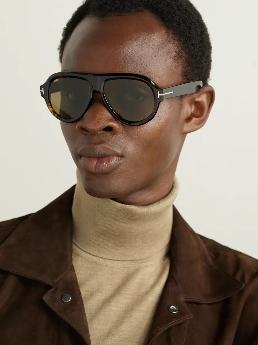 Tom Ford Icon Tortoiseshell Aviator-style Acetate Sunglasses | Thumbnail 2 Tom Ford Icon Tortoiseshell Aviator-style Acetate Sunglasses | Thumbnail 2