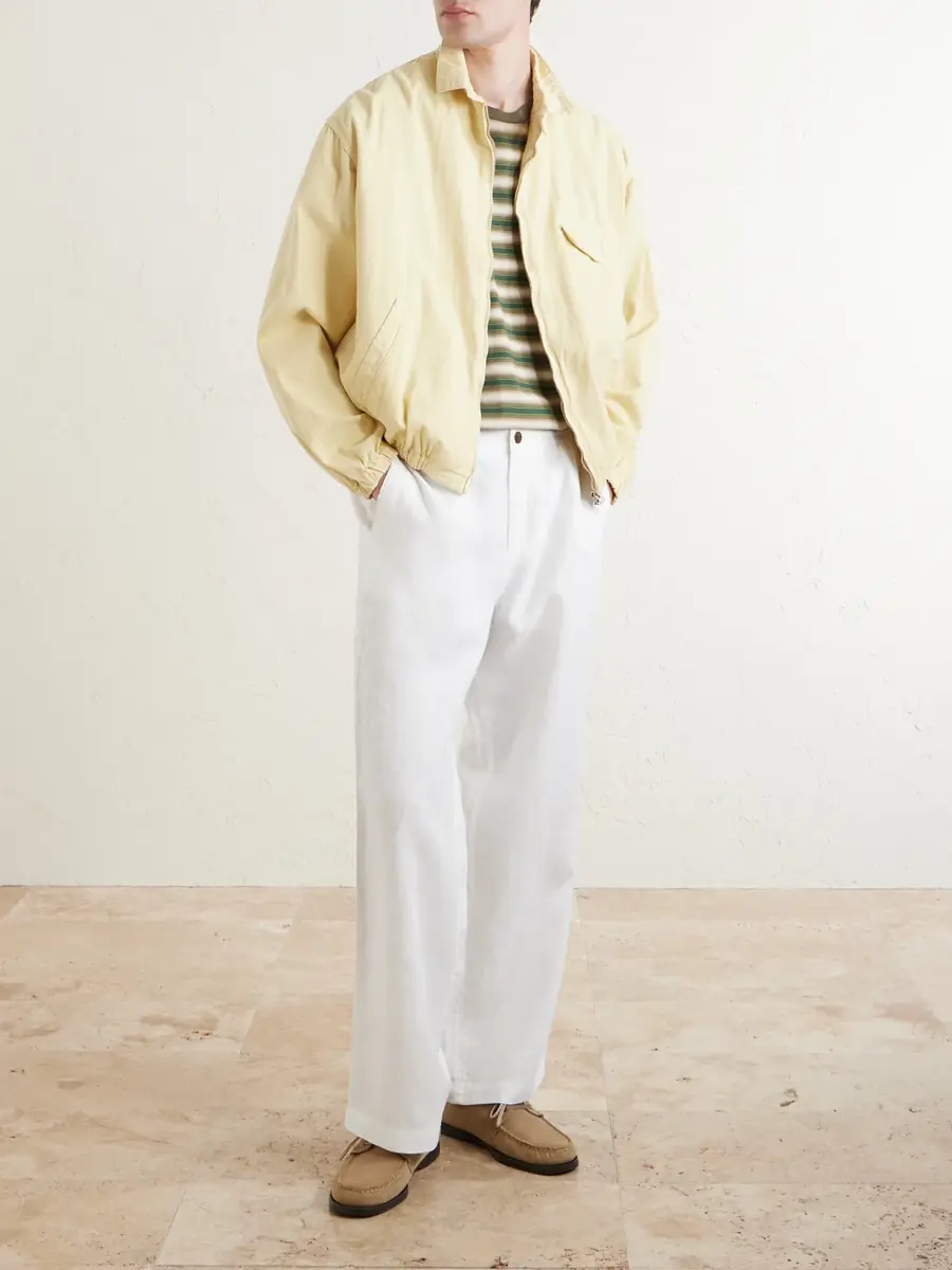 MR P. Arthur Wide-Leg Linen Trousers - Men | Thumbnail 2 MR P. Arthur Wide-Leg Linen Trousers - Men | Thumbnail 2