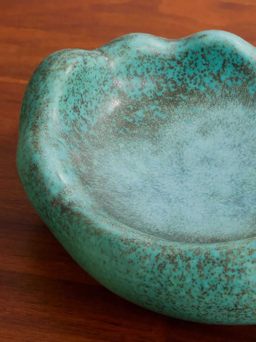 L'Objet Cenote Small Porcelain Coupe Bowl - Men | Thumbnail 3 L'Objet Cenote Small Porcelain Coupe Bowl - Men | Thumbnail 3
