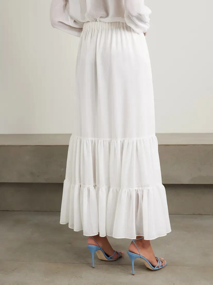 Etro Tiered Jacquard Maxi Skirt | Thumbnail 4 Etro Tiered Jacquard Maxi Skirt | Thumbnail 4