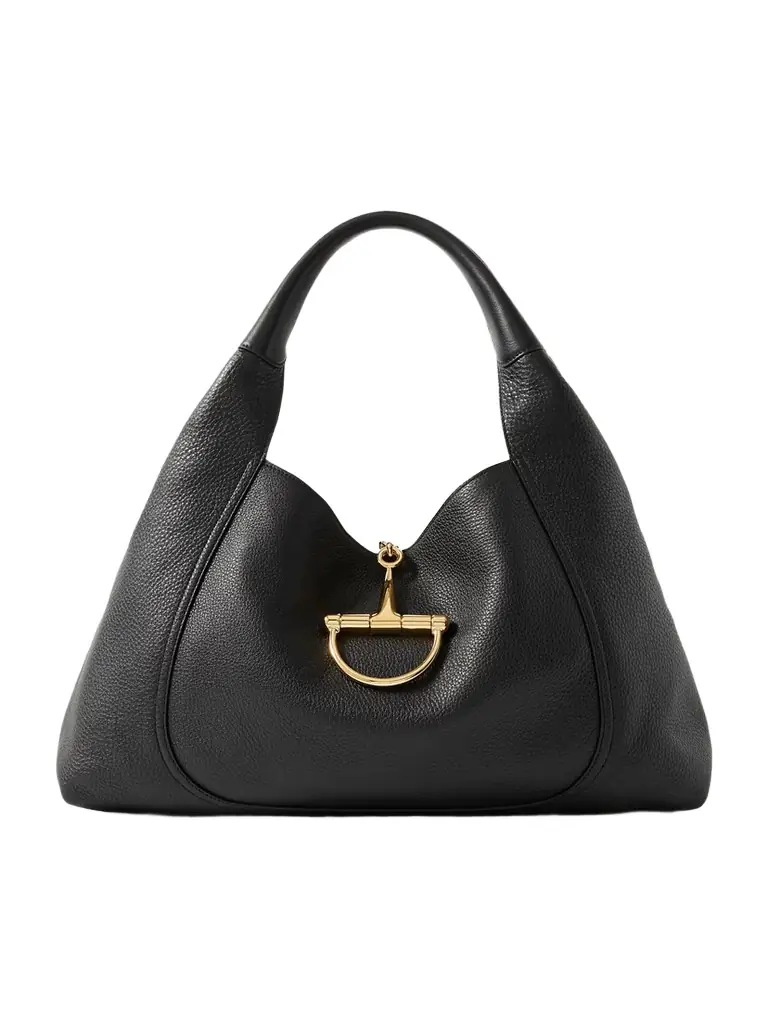 Softbit Maxi Textured-leather Tote