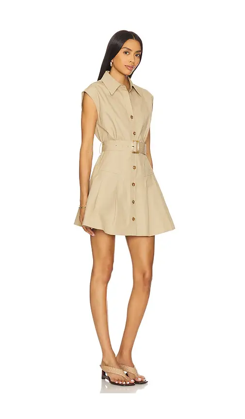 SANS FAFF Audley Trench Mini Dress | Thumbnail 2