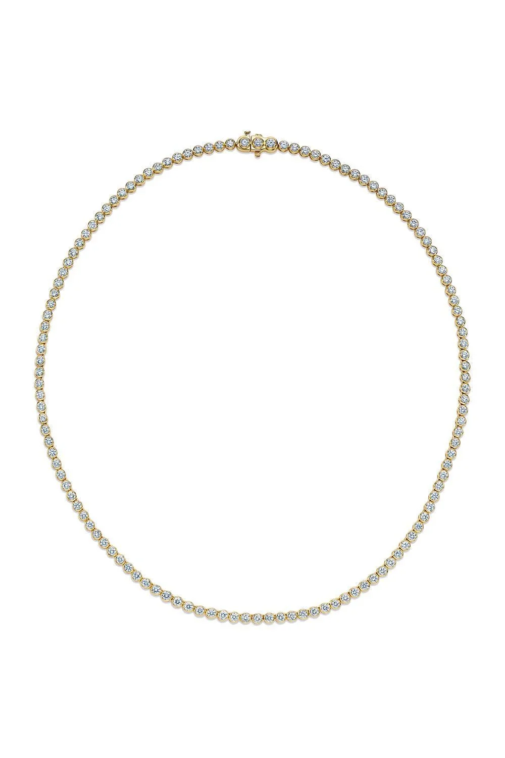 KWIAT Riviera Bezel Set Diamond Line Necklace
